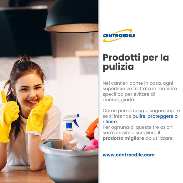 prodotti per la pulizia